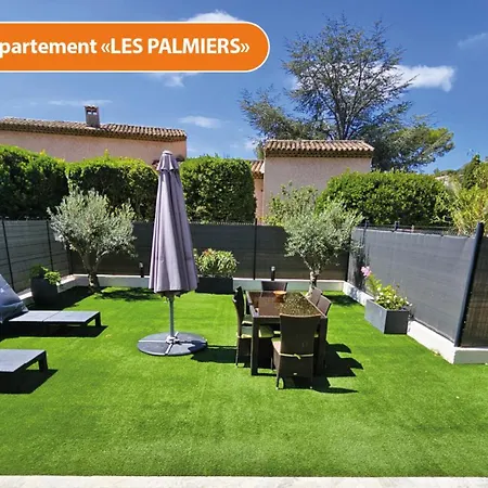 Etoile Du Berger Saint Aygulf 3 Villas Et 4 Appartements Jardin Individuel Et Piscine Chauffee En Saison - La Mer Et Les Plages 450 M Buitenkant foto