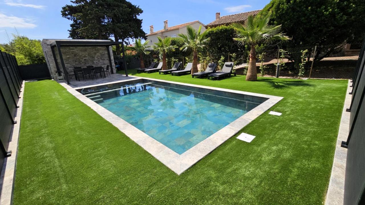 Appartement Etoile Du Berger 3 Et 4 Jardin Individuel Et Piscine Chauffee En Saison - La Et Les Plages 450 M Saint Aygulf