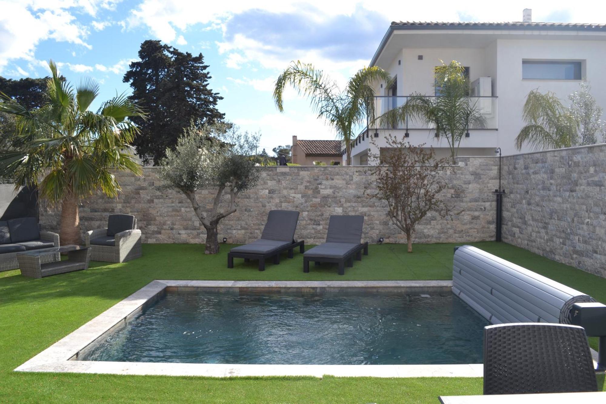 Appartement Etoile Du Berger 3 Et 4 Jardin Individuel Et Piscine Chauffee En Saison - La Et Les Plages 450 M Saint Aygulf