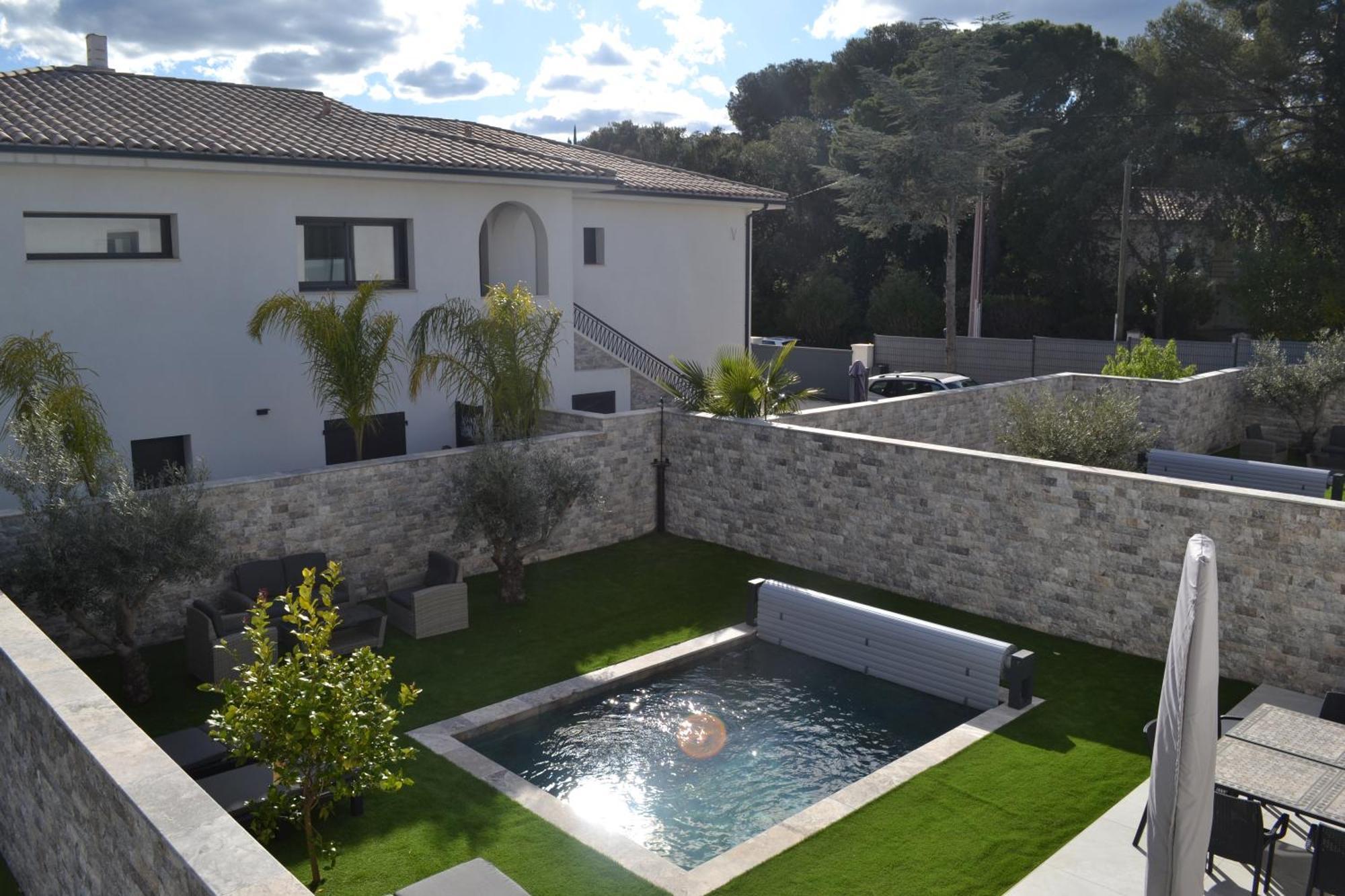 Etoile Du Berger 3 Et 4 Jardin Individuel Et Piscine Chauffee En Saison - La Et Les Plages 450 M Saint Aygulf